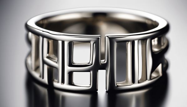 Rehaussez votre style avec la bague Hermès en argent